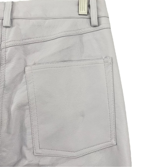 🌺AKIRA "Be About It" Vegan Leather Wide Leg Pants in Light Purple Size Medium🌺 - Picture 5 of 7